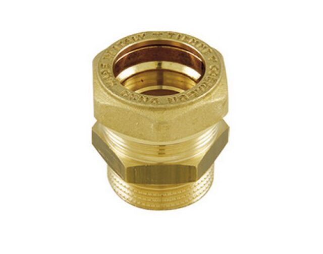 RACCORDO DIRITTO MASCHIO COBRASUN DN 16 x 1"M