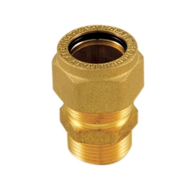 RACCORDO DIRITTO MASCHIO PER TWIN SOLAR DN 25 x 1" M