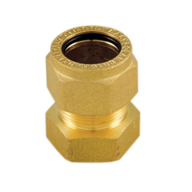RACCORDO DIRITTO FEMMINA PER TWIN SOLAR DN 25 x 3/4 F