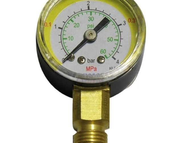MANOMETRO PER GPL CON QUADRANTE A SECCO 1/4"