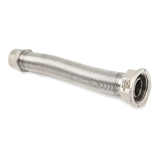 FLESSIBILE INOX PER CONTATORE GAS FF CM. 20 1" x 3/4
