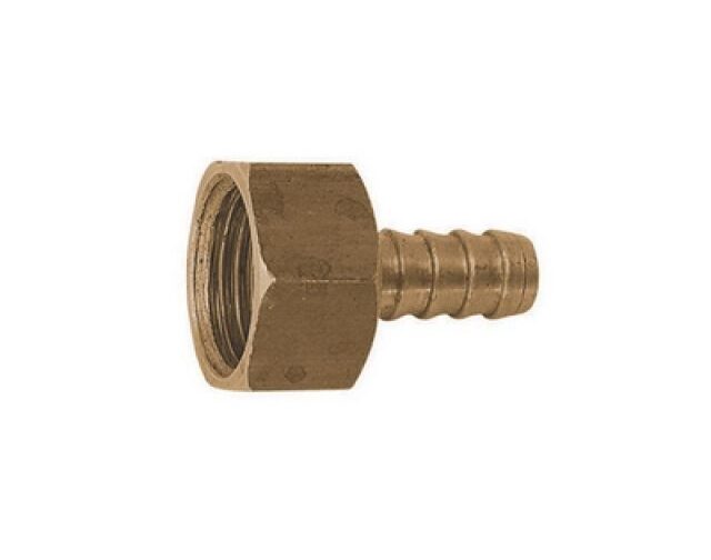 RACCORDO PORTAGOMMA SEMPLICE F PER GAS 1/2 Gpl