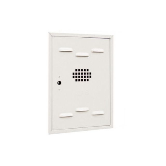 SPORTELLO PER PROTEZIONE GAS PREVERNICIATO BIANCO cm 50 x 40 x 2