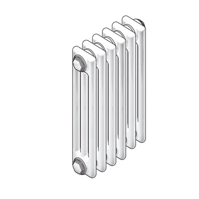 RADIATORE TUBOLARE IN ACCIAIO 3 COLONNE ZEHNDER CHARLESTON MOD. 3087 10 Elementi