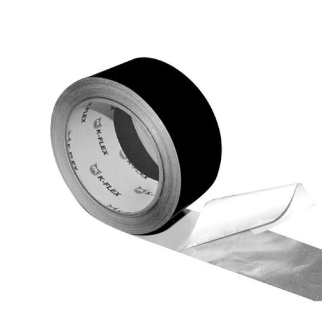 NASTRO IN ALLUMINIO COLORATO NERO ALU BLACK CW 50 mm x 50 mt sp30