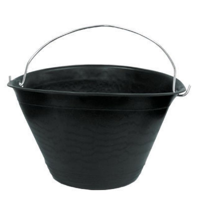 CALDARELLA IN PLASTICA NERA Diam. 34