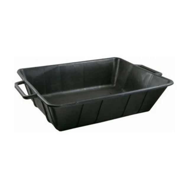 CASSA MALTA RETTANGOLARE IN PP NERO LT.25 mm 620x460x160