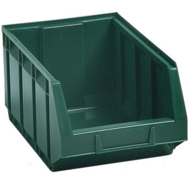 CONTENITORE IN PLASTICA BULL 4 - MM 200x345x H.164 Verde LxPxH mm 200x345x164
