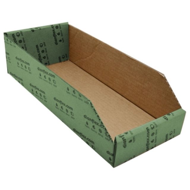 CONTENITORE IN CARTONE MM 360 x 150 x H90 mm 360x150 H.90 (Pz.10)