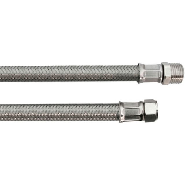 FLESSIBILE INOX MODELLO GIGANTE CM. 30 FF 1/2 x 1/2