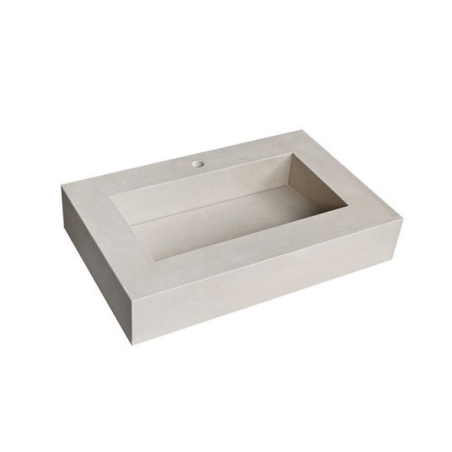 TOP LAVABO CON FONDO A CASCATA SUBLIME Surface 2.0 50x120