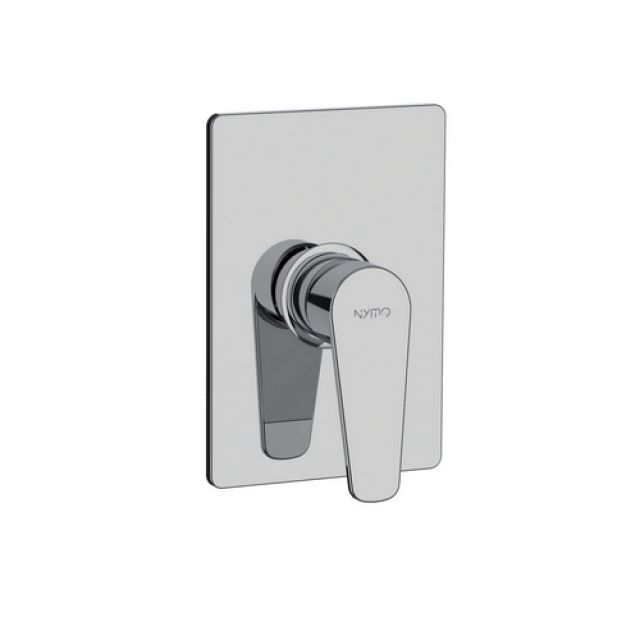 MISCELATORE MONOCOMANDO DOCCIA C/INCASSO SERIE SMERALDO Cromo