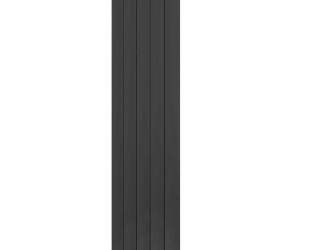 TERMOARREDO LINEA ALMA H1800 Antracite L. 375 mm