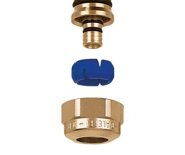 CALEFFI Art 680035 Raccordo 23 p. tubi plastica e multistrato Øi12,5÷13  Øe16÷18
