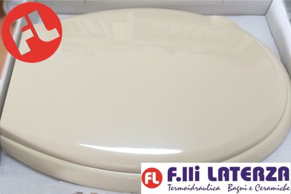 CR COPRIVASO COPERCHIO BAGNO SEDILE WC MODELLO K2 COLORE CHAMPAGNE