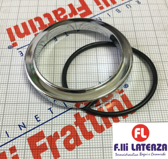F.LLI FRATTINI RICAMBIO ANELLO BASE CROMATO SERIE BIT E NET ORIGINALE Art.R03045