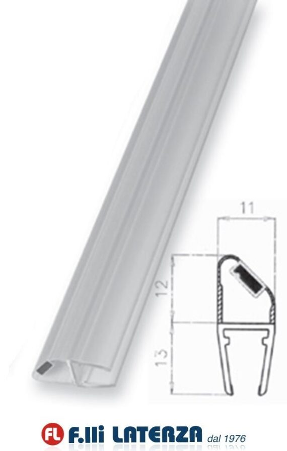 GUARNIZIONE MAGNETICA PORTA BOX DOCCIA CRISTALLO PARAGOCCE PROFILO MAGNETICO