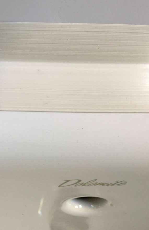 GUARNIZIONE PARAGOCCE PVC BIANCA SIGILLANTE LAVELLO SANITARI INFILTRAZIONI ACQUA - immagine 3