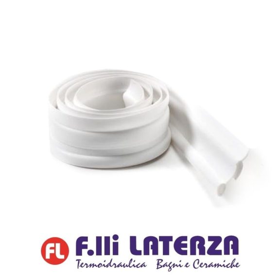 GUARNIZIONE PARAGOCCE PVC BIANCA SIGILLANTE LAVELLO SANITARI INFILTRAZIONI ACQUA
