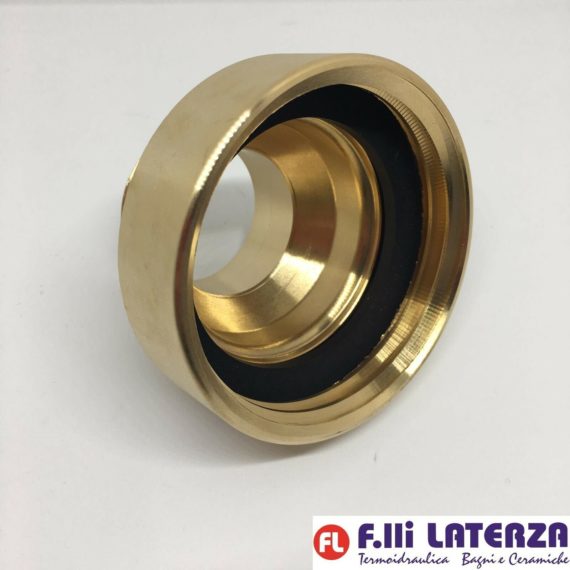 RACCORDO OTTONE RIDUZIONE UNI 70 F x UNI 45 M ANTINCENDIO VVFF - immagine 3