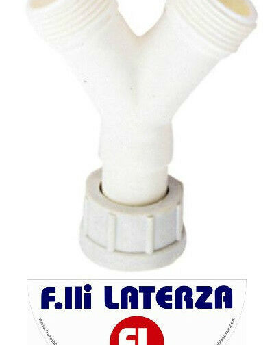 DOPPIO ATTACCO CARICO LAVATRICE O LAVASTOVIGLIE A "Y" 3/4