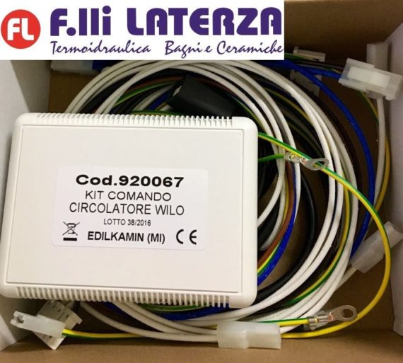 EDILKAMIN R920067 KIT RELÈ POMPA AE PER OMINCARD ATLANTA 920067