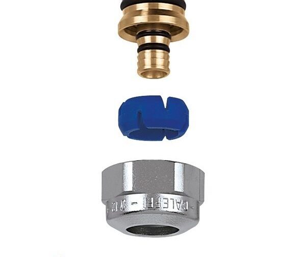 CALEFFI Art 681024 Raccordo 23 p. tubi plastica e multistrato Øi11,5÷12  Øe14÷16