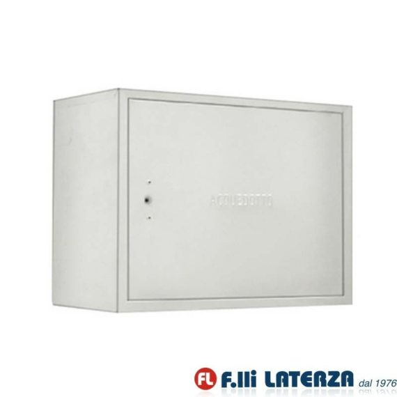 CASSETTA PER PROTEZIONE CONTATORE ACQUA PREVERNICIATA BIANCA cm 40 x 50 x 25 - immagine 3