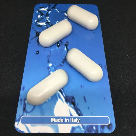 KIT 4 PARACOLPI GOMMA PIENA COPRIVASO SEDILE WC GOMMINI COPRI-WATER POLIESTERE