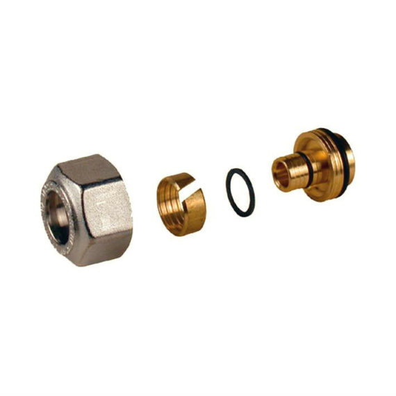 RACCORDO ADATTATORE PER TUBO PLASTICA 18 X 2 GIACOMINI R179
