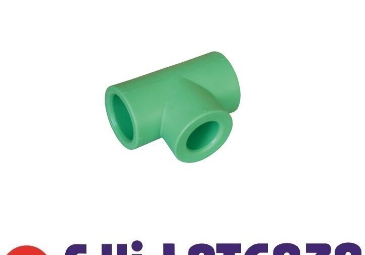 AQUATHERM RACCORDO A TEE RIDOTTO IN POLIPROPILENE VERDE 63X32X63 TIS FUSIOTHERM