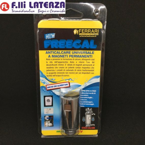 FERRARI DECALCIFICATORE 3/4" FREECAL ANTICALCARE LAVATRICE LAVASTOVIGLIE CALDAIA