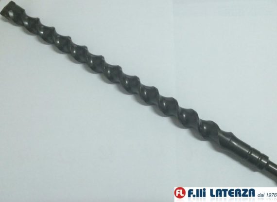 PUNTA ELICOIDALE 28 x 550 mm PER ATTACCO ESAGONO 13 PER MARTELLO HITACHI HTA4618
