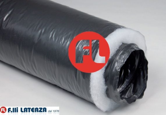 Tubo Aria Condotta Areazione Per Condizionatore Canalizzato Flessibile 203mm-10M