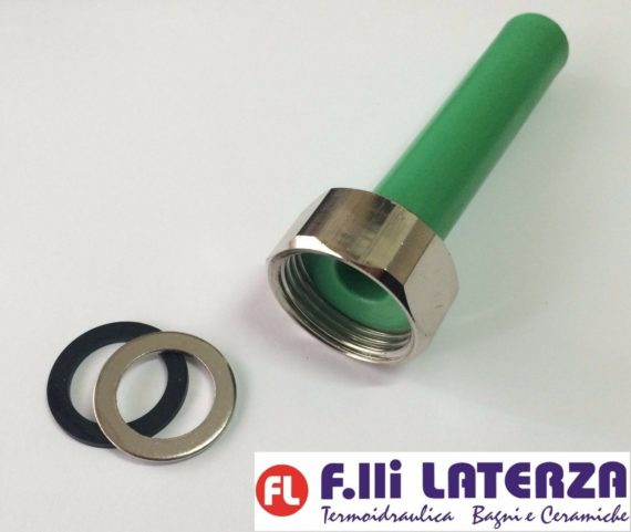 AQUATHERM CONNESSIONI CON BOCCHETTONE DA 1" FUSIOTHERM TUBO VERDE DIAMETRO 20