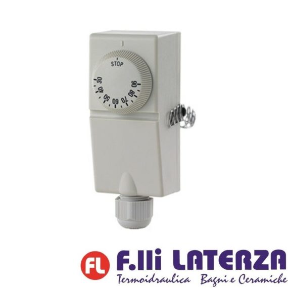CEWAL TERMOSTATO REGOLATORE A CONTATTO SENSORE BIMETALLICO PER TUBATURE