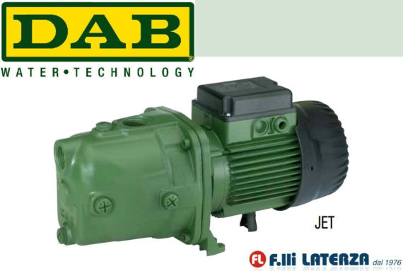 DAB ELETTROPOMPE CENTRIFUGHE AUTOADESCANTI - JET 112 Pompa Autoclave