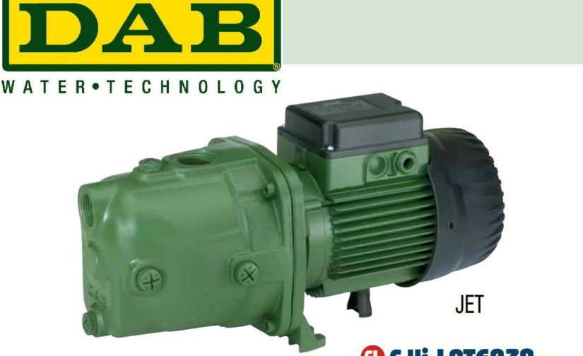 DAB ELETTROPOMPE CENTRIFUGHE AUTOADESCANTI - JET 132- Pompa Autoclave