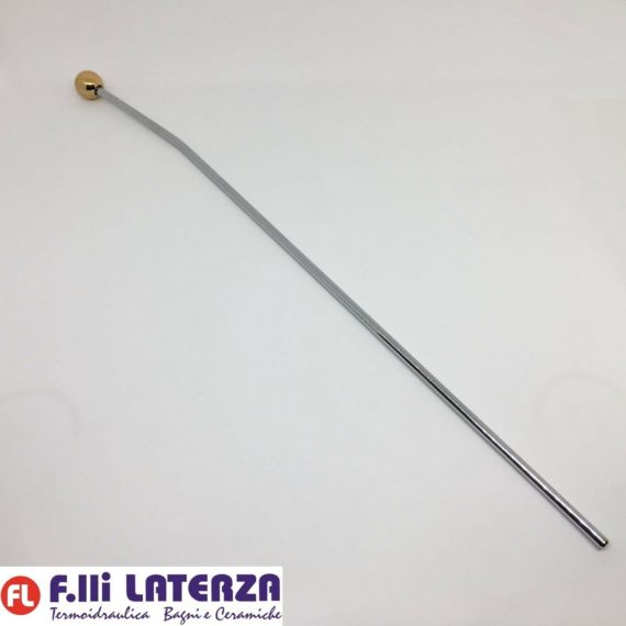 F.LLI FRATTINI RICAMBIO ORIGINALE ASTA CROMO/ORO SCARICO AUTOMATICO BIDET ASTINA