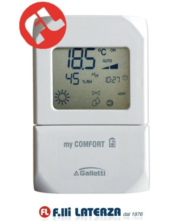 GALLETTI PANNELLO DI COMANDO LCD MY CONFORT BASE - EYMCBE - immagine 3