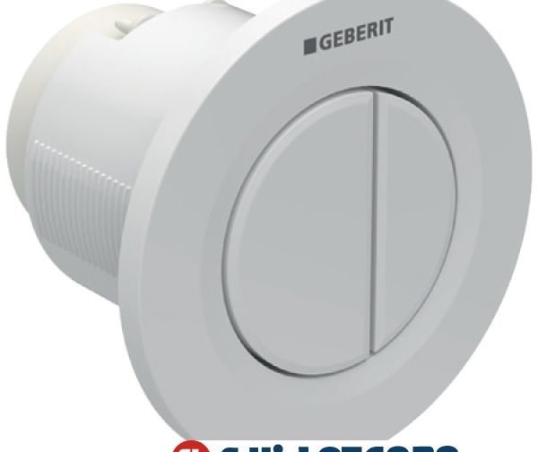 GEBERIT COMANDO PNEUMATICO TIPO 01 SIGMA 8 INCASSO COMPLETO BIANCO 116.043.11.1