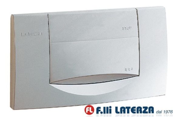 GEBERIT RICAMBIO ORIGINALE PLACCA COMANDO MONOTASTO PER CASSETTA 115.222.11.1