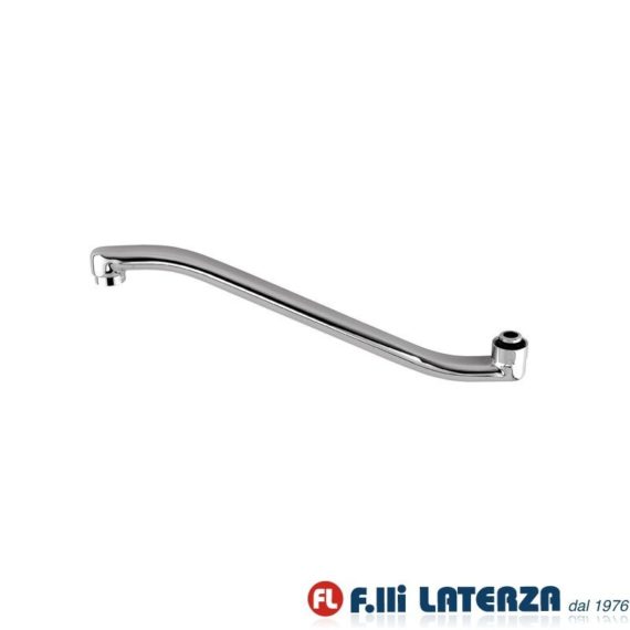 REMER CANNA A ''S'' LAVELLO LAVABO ATTACCO 3/4" CON AERATORE LUNGA 20 cm.