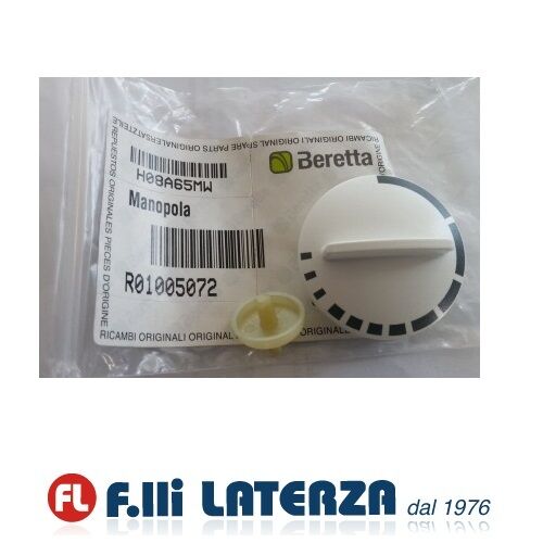 RICAMBI CALDAIA BERETTA MANOPOLA SELEZ. TEMPERATURA EX 1859 BE01005072 R01005072