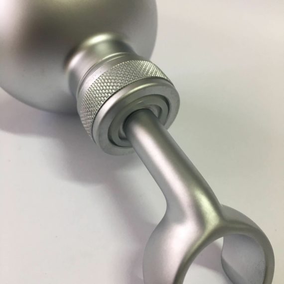SUPPORTO PER DOCCIA DOCCETTA DUPLEX OTTONE PESANTE CROMO SATINATO - immagine 4