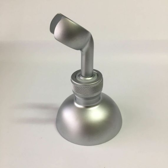 SUPPORTO PER DOCCIA DOCCETTA DUPLEX OTTONE PESANTE CROMO SATINATO - immagine 5