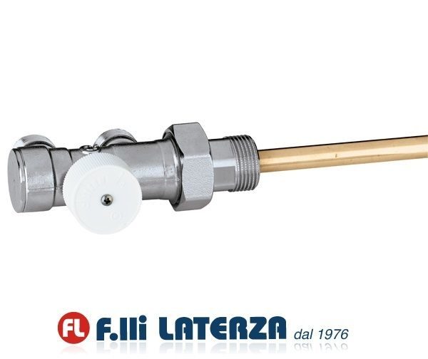 CALEFFI Valvola impianti monotubo con comando radiale 3/4" Radiatore Termosifone