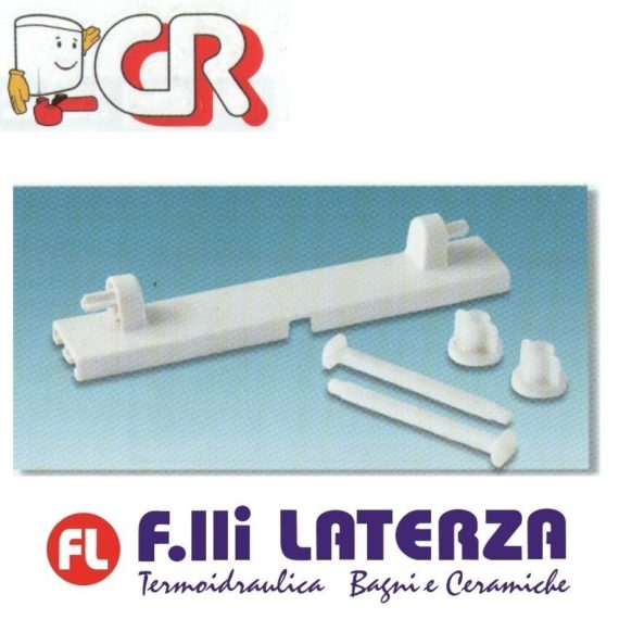CR RICAMBIO CERNIERA UNIBLOK VITI E GALLETTI COPERCHIO WC VASO FISSAGGIO SEDILE