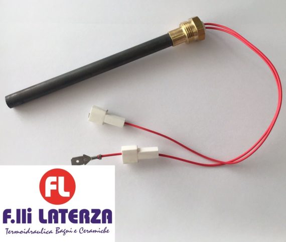 RESISTENZA A CARTUCCIA D.9.5 X 140MM 250W 230V STUFE A PELLET STUFA CAMINETTI - immagine 3