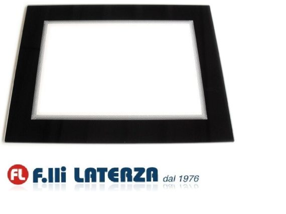 RICAMBI ORIGINALI EDILKAMIN- VETRO ESTERNO INPELLET SERIGRAFATO 54 Cod 652700